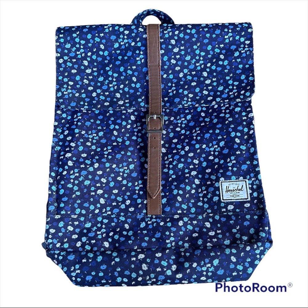 Herschel Supply Company City Pack in Blue Floral Retired Print